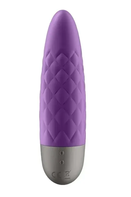 Віброкуля з глибокою вібрацією Satisfyer Ultra Power Bullet 5 фіолетовий Sex Aura Київ - фото 5