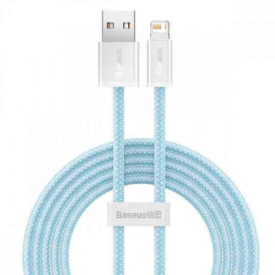 Кабель Baseus Dynamic Series Fast Charging Lightning 2.4A 2м блакитний Львів