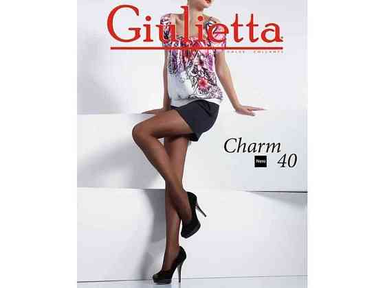 Колготки черный женские полиамидные классические CHARM nero 40 DEN р.2 ТМ GIULIETTA Киев