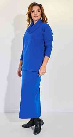Костюм зі щільного джерсі зі спідницею (52) Київ