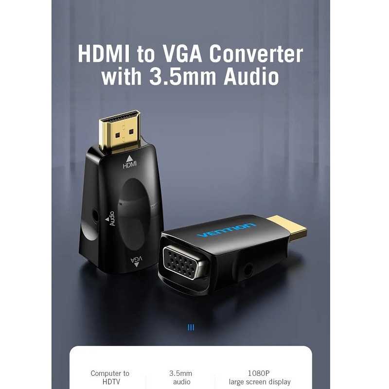 Переходник HDMI-VGA с аудио 1080P Киев - изображение 5