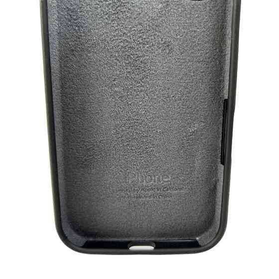 Чохол для смартфона Silicone Full Case AA Camera Protect for Apple iPhone 16 14,Black Київ