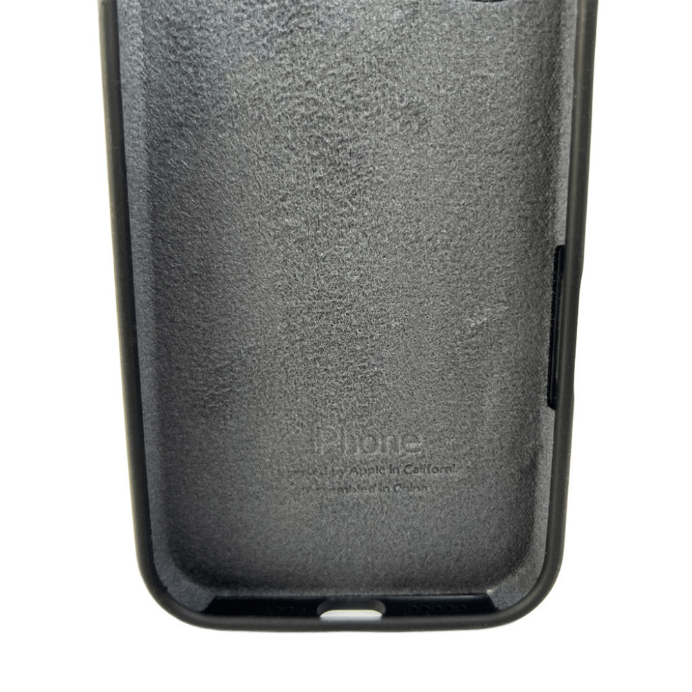 Чохол для смартфона Silicone Full Case AA Camera Protect for Apple iPhone 16 14,Black Київ - фото 4