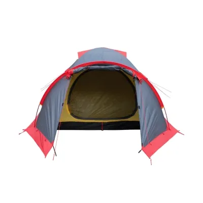 Палатка Tramp Mountain 3 V2 Grey/Red (TRT-023) Винница - изображение 12
