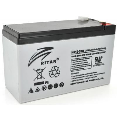 Батарея до ДБЖ Ritar HR1228W, 12V-7.0Ah (HR1228W) Вінниця - фото 1