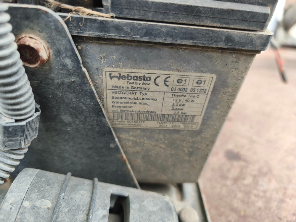 Автономна пічка Webasto 5 кВт мокра VW T5 2003-2015 (7E0819008D) Ковель - изображение 5