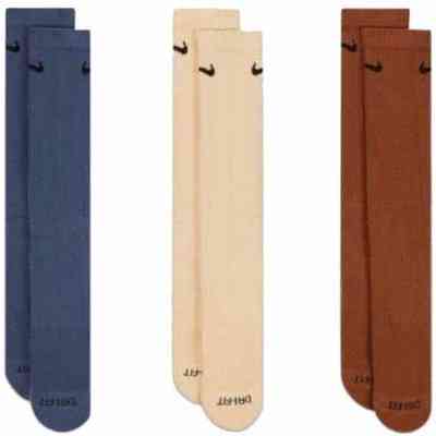 Шкарпетки Nike U NK EVERYDAY PLUS CUSH CREW SX6888-962 42-46 3 пари Синій/Коричневий/Бежевий (196153840775) Вінниця