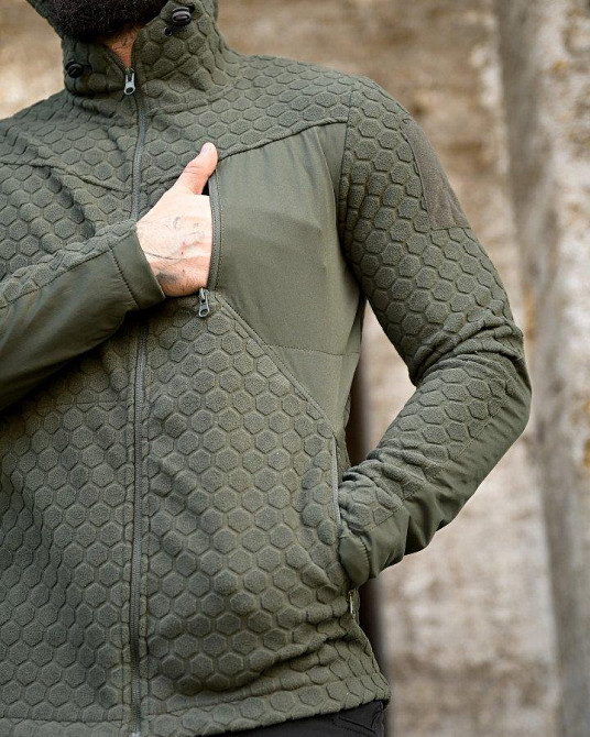 Тактична флісівка KM URBAN олива ПП7997 Одеса - фото 5