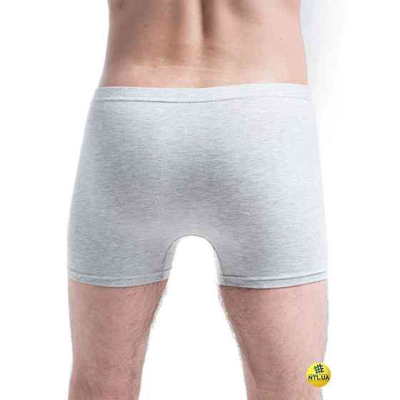 Труси чоловічі Наталюкс 41-1712 S, M, L, XL, XXL, 3XL, Сірий Київ