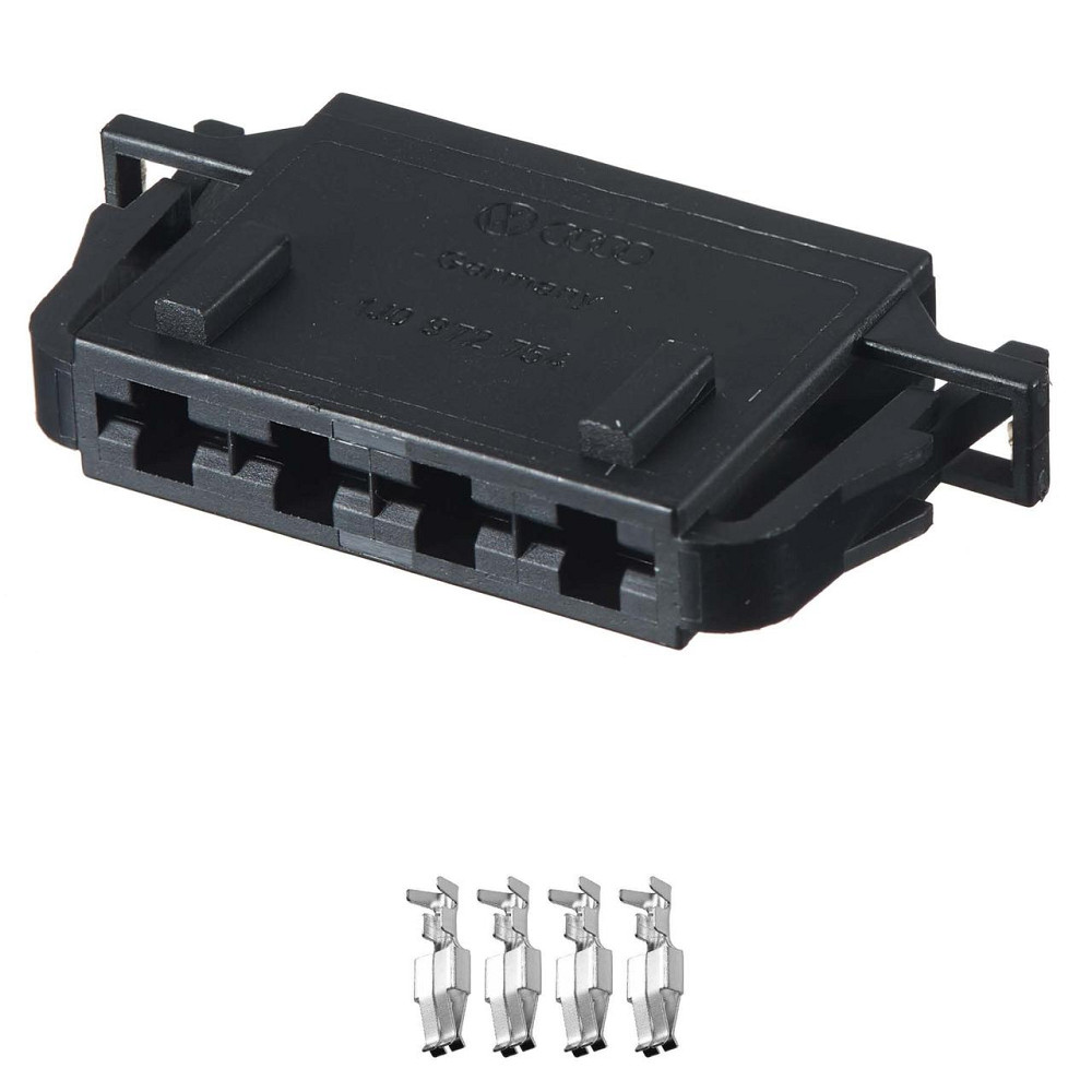 Роз'єм конектор 4-кон., Резистор Печки, 1J0972754, VAG Германия, Франция, Германия Багато Audi, Bugatti, Porsche, Seat, Skoda Київ - фото 1