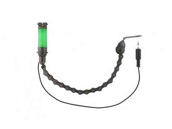 Свингер Bite Indicator на цепочке с подключением зеленый ТМ FISHING ROI Киев