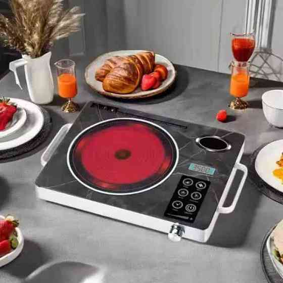 Настольная плита инфракрасная на 1 конфорку,3500Вт,SK-07073 SBR Киев