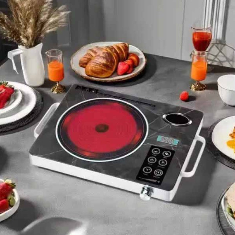 Настільна плита інфрачервона на 1 конфорку,3500Вт,SK-07073 SBR Київ - фото 4