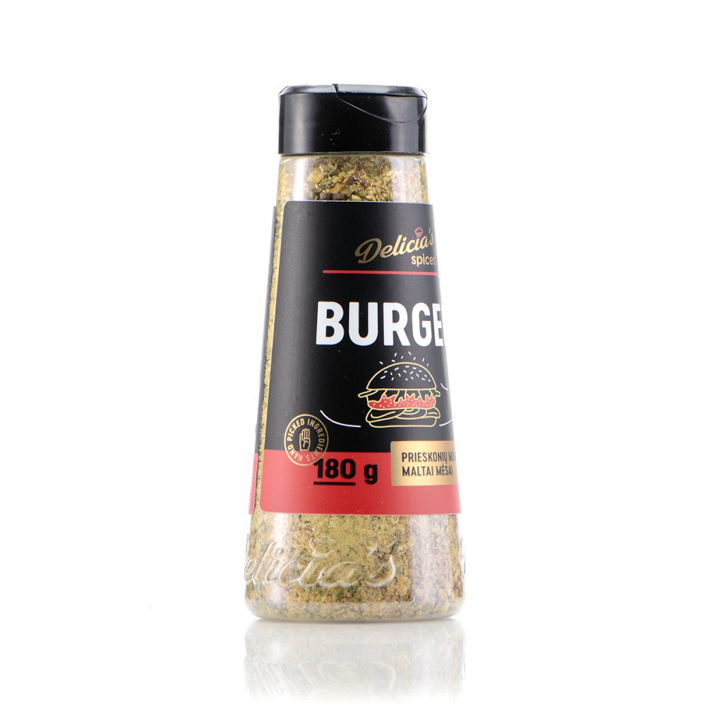Смесь специй Delicia's Spices Burger для бургеров 180 г 241560 Код: 013255 Ровно - изображение 3