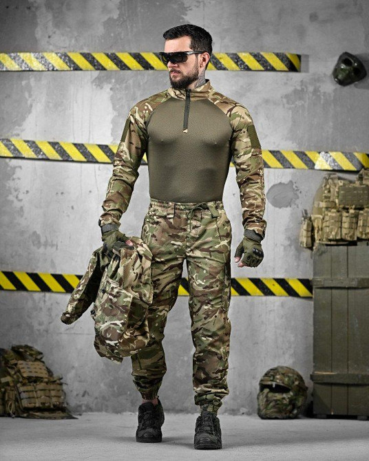 Летний тактический костюм lunar мультикам ДЛ6473 Одесса - изображение 6