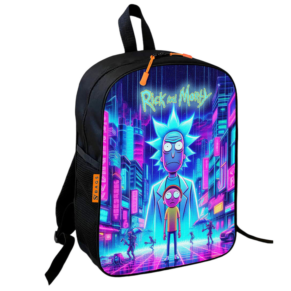 Рюкзак шкільний дитячий Рік і Морті «Rick and Morty» 36х27 см для хлопчика (01092) Київ - фото 1