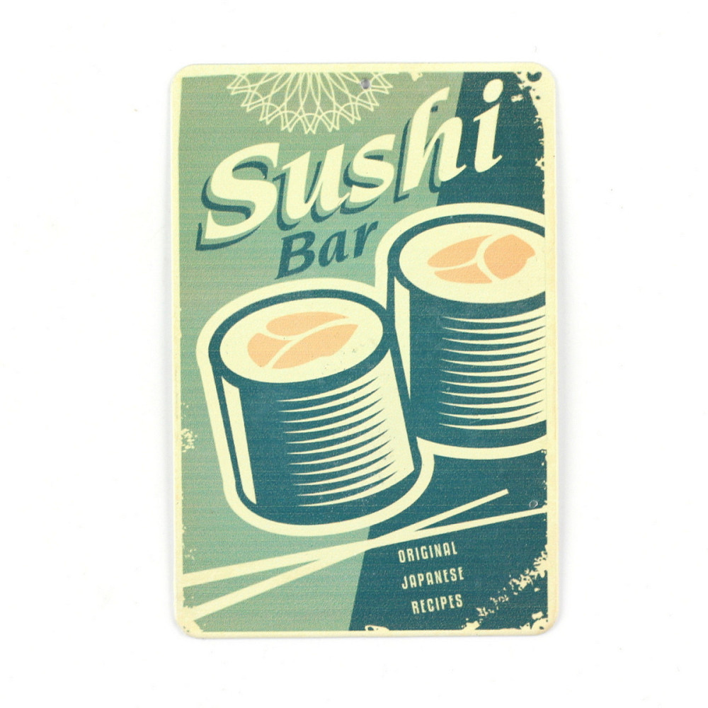 Магніт вінтаж "Суші", метал, 10 х 8 см Рівне - фото 1