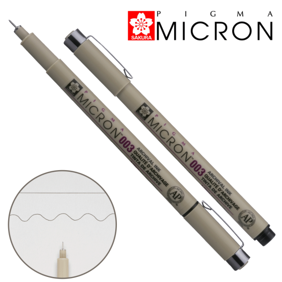 Лайнер PIGMA Micron (0.03) 0,15мм Sakura Киев