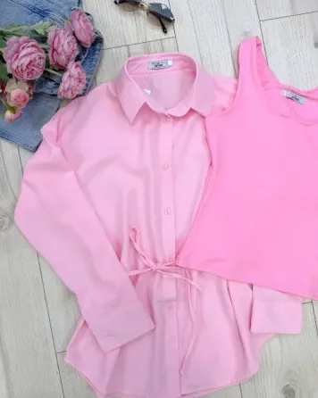 Купить дешевую женскую льняную рубашку и базовый топ Одесса