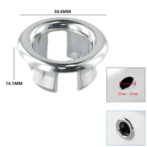 Кольцо декоративное 30мм, 4шт, накладка на перелив раковины, универсальное Киев