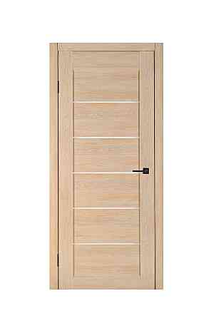 Дверь Реликт Лайн 10 Золотистый + Сатиновое стекло 60*200 см Межкомнатные двери со стеклом Киев