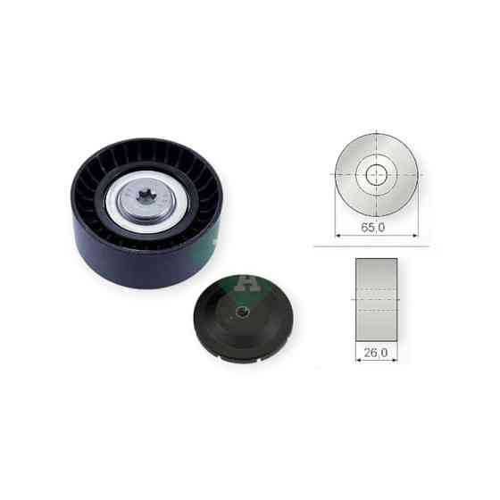 Ролик натяжний BMW 2 (F22, F87), 3 (F30, F80) 14-гладкий генератора Мукачево