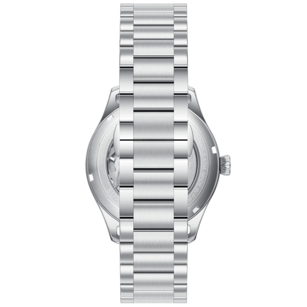 Годинник чоловічий механічний водостійкий Lee Cooper Automatic PRO Сріблястий Київ - фото 9