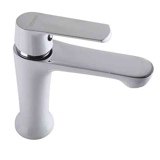 Змішувач для умивальника Globus Lux Laguna GLA-0401-7-WHITE (000022561) Київ