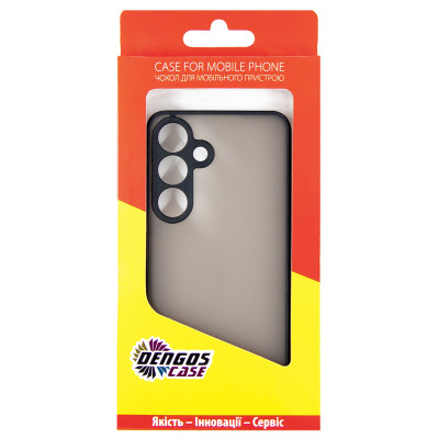 Чохол до мобільного телефона Dengos Matte Samsung Galaxy S24+ Black (DG-TPU-MATT-147) Вінниця - фото 5