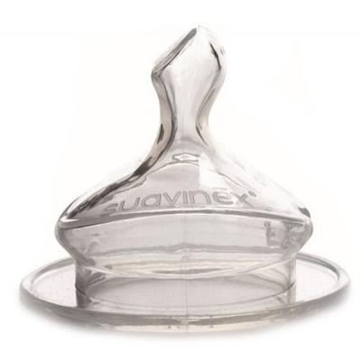 Соска Suavinex Силиконовая средн.поток 6+ мес, 1 шт (300867) Винница - изображение 1