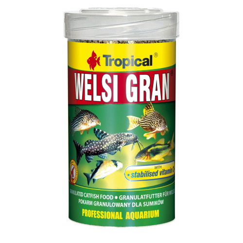 Корм Tropical Welsi Gran для аквариумных донных рыб гранулы 65 г/100 мл Киев - изображение 1
