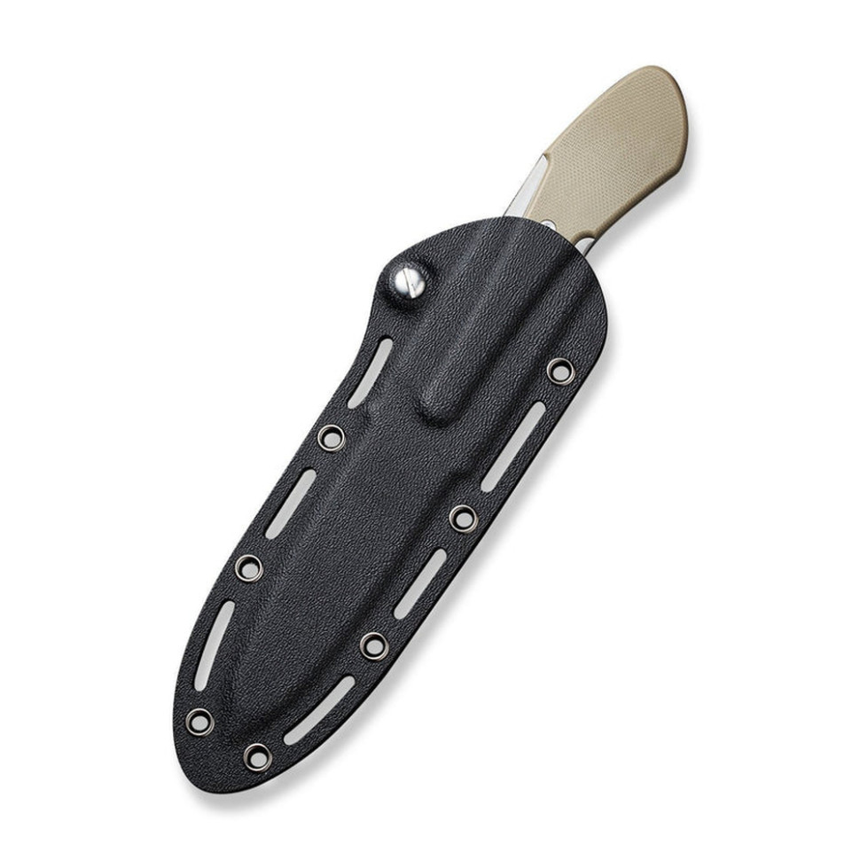 Ніж фіксований тактичний Civivi Varius, (9.5 см) D2 / G10 коричневий Київ - фото 5