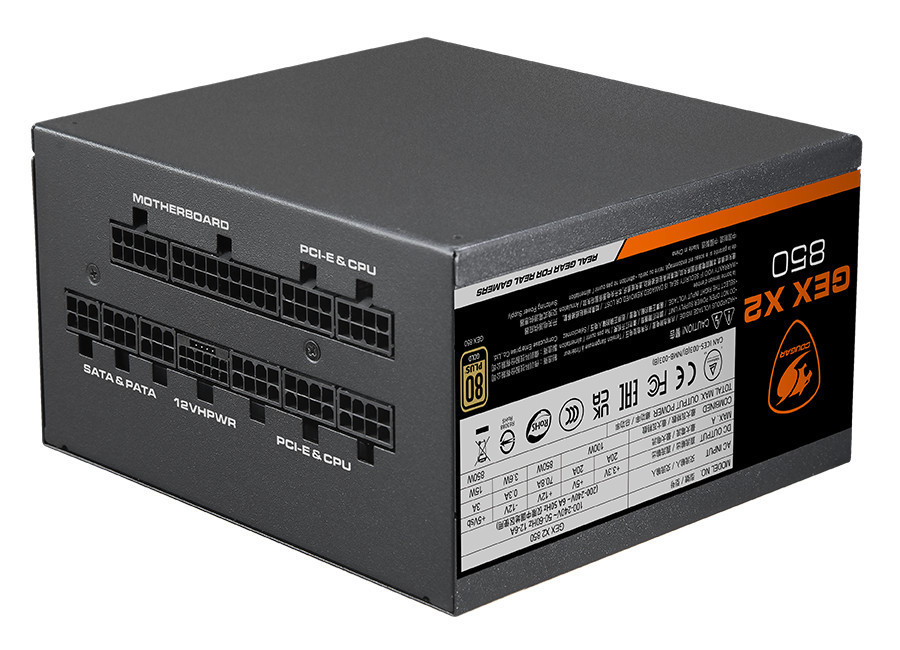 Блок живлення Cougar GEX X2 850 850W ( Чорний ) Харьков - изображение 4