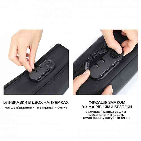 Кейс для игрушек с кодовым замком Dorcel DISCREET BOX Sex Aura Киев