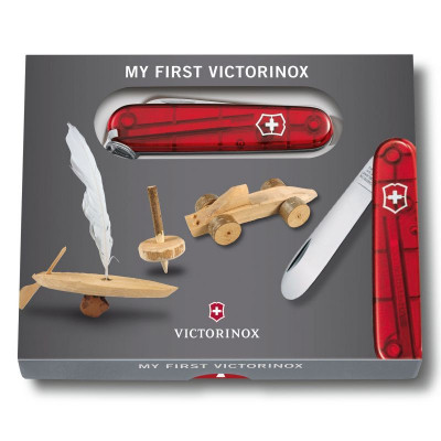 Нож Victorinox My First Transparent Red (0.2373.T) Винница - изображение 6