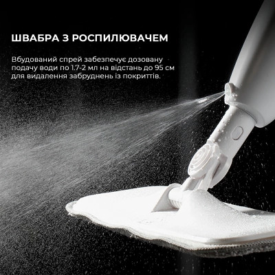 Пылесос Deerma Spray Mop White (TB500) Винница - изображение 9