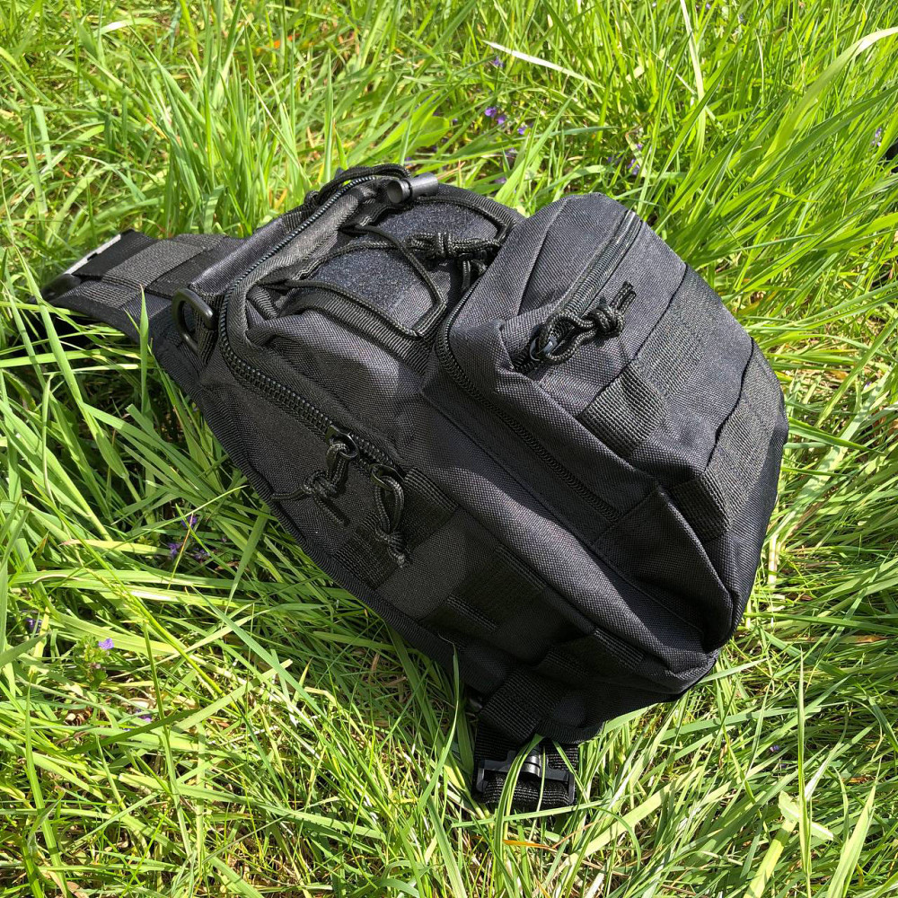 Тактическая сумка для мужчин на плечо, Сумка кобура наплечная Мужская кросс-боди TQ-33 Львов - изображение 10