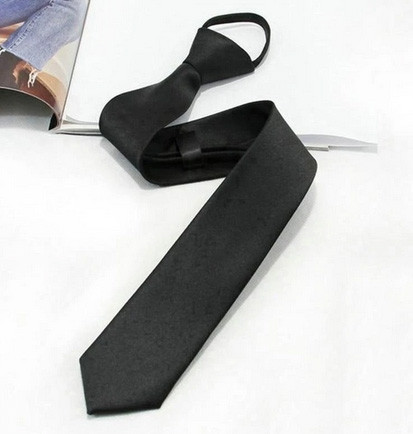 Галстук мужской черный классика Киев - изображение 2