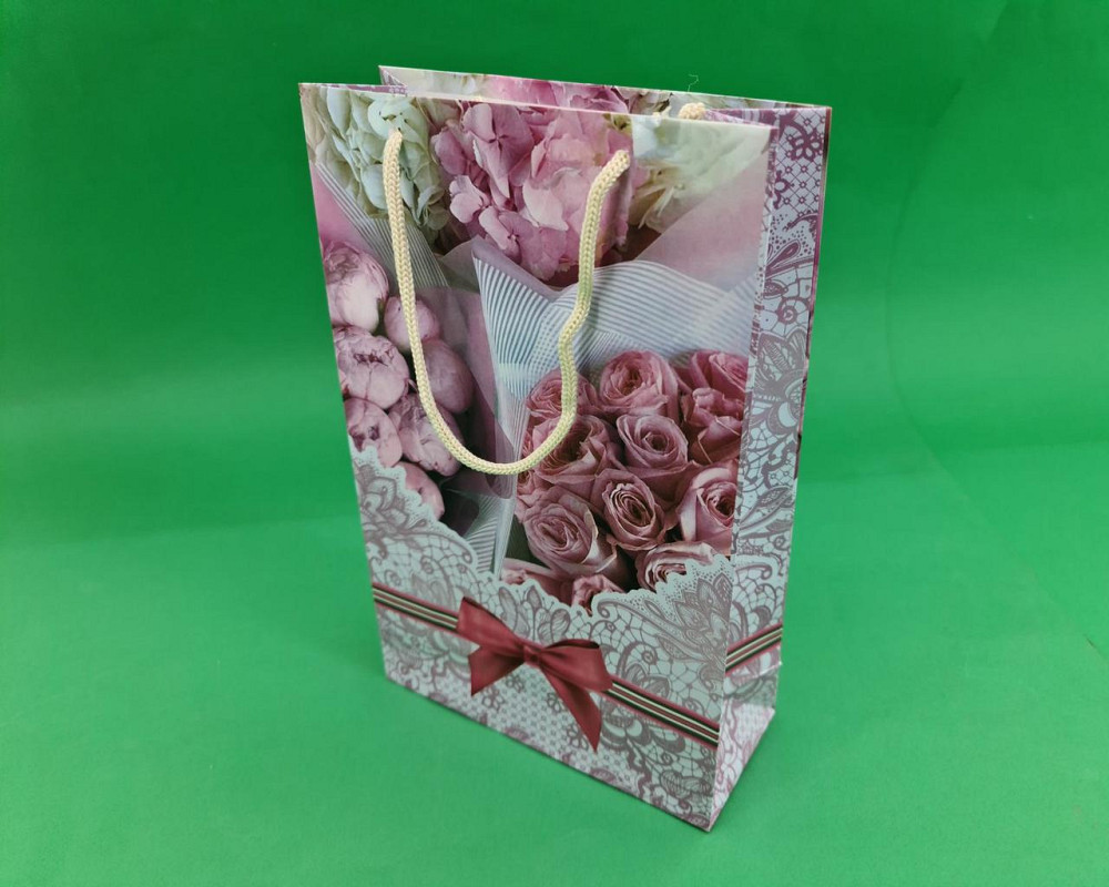 Бумажный пакет подарочный Средний 17/26/8 (артSV-171) (12 шт) Харьков - изображение 1