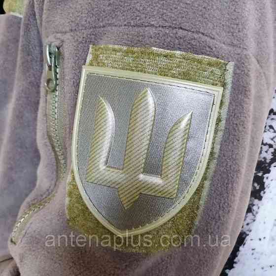 Тризуб ЗСУ загальновійськовий олива шеврон / патч Київ