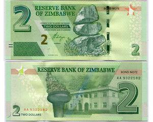 Зимбабве / Zimbabwe 2 Dollars 2016(2017) Pick NEW UNC Полтава - изображение 1