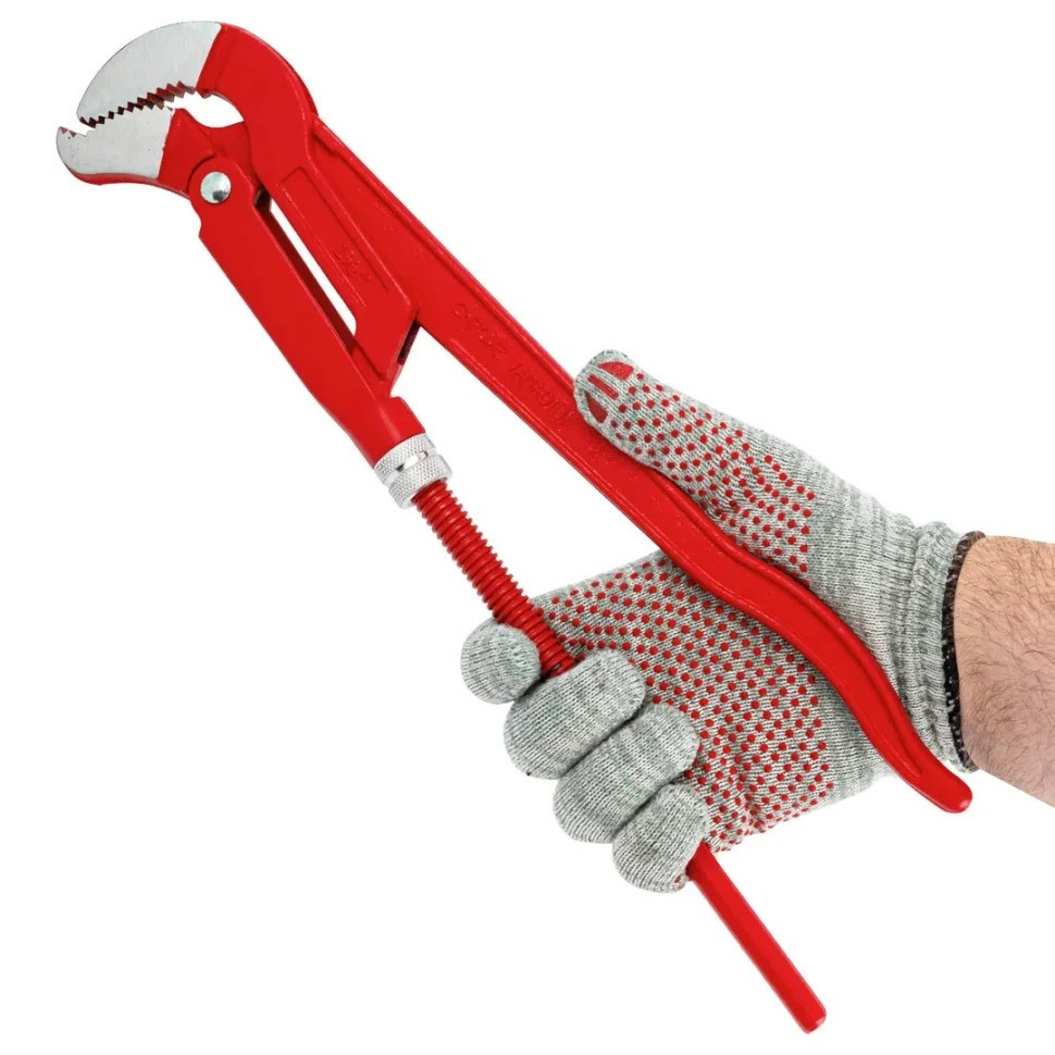 Трубний важільний ключ 1,5" 45° (s-захоплення: 85 мм) FK-684C17 Одеса - фото 3