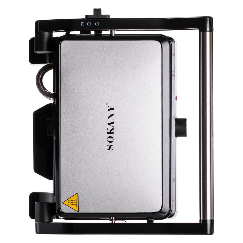 Sokany Електрогриль притискний з антипригарним покриттям 1500 Вт Sokany SK-08026 Коломия - фото 6