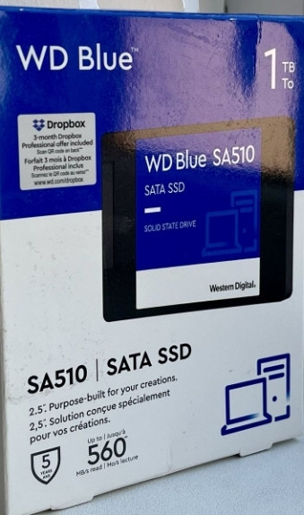 Накопичувач SSD WD Blue SA510 1Tb. Харків - фото 6