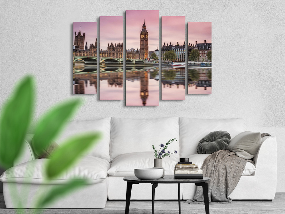 Модульна картина у вітальню / спальню Лондон Art-440_5 ( 80х118см ) Київ - фото 3