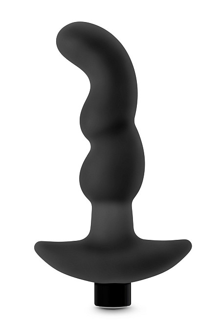 Масажер простати Blush Anal Adventures Platinum Silicone Vibrating Sex Aura Київ - фото 1