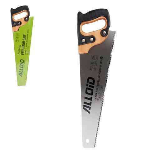 Ножівка по дереву 400мм, гартований зуб 3D, дерев'яна ручка Alloid Одеса