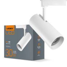 LED Світильник трековий 30W 4100К 220V білий VL-TR04-304W Videx Житомир