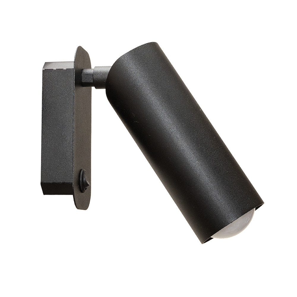 Світильник настінний MSK Electric Focus чорний з кнопкою вимикача під лампу Е27 NL 13050-1 BK Одеса - фото 6