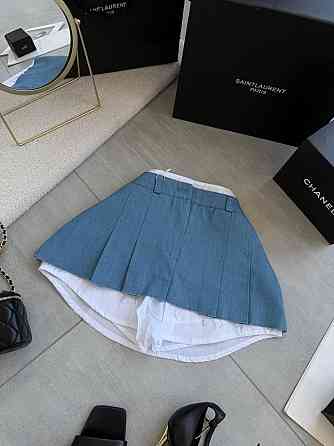 Женская базовая юбка-шорты турецкий джинс 44 Одесса